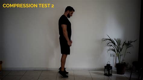 standing heel drop test|heel tap test appendicitis.